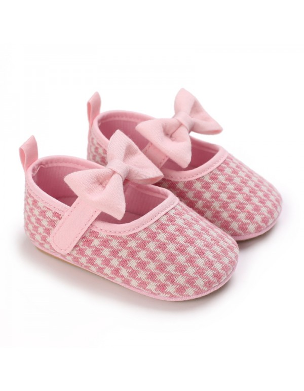 Spring and autumn 0-1-year-old male and female baby leisure 3-6-9-12 months baby soft soled walking shoes 