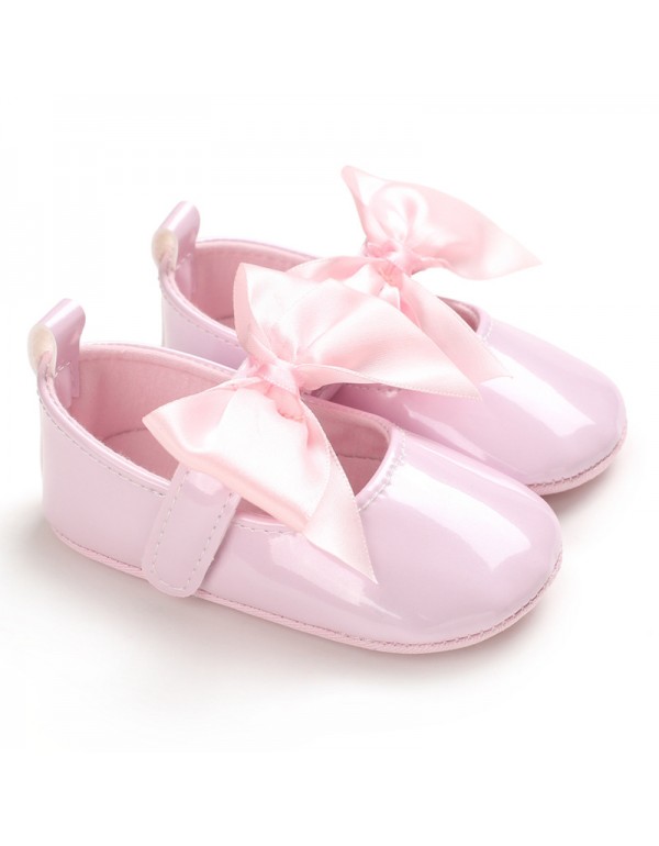 Spring and autumn style 0-1-year-old baby walking shoes Soft Sole Baby Shoes versatile princess shoes 