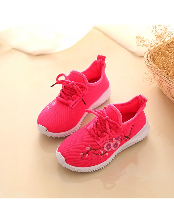 [Code Breaking clearance] children's shoes boys' sports shoes 2022 spring and autumn girls' middle-aged and big children's online Red daddy shoes 