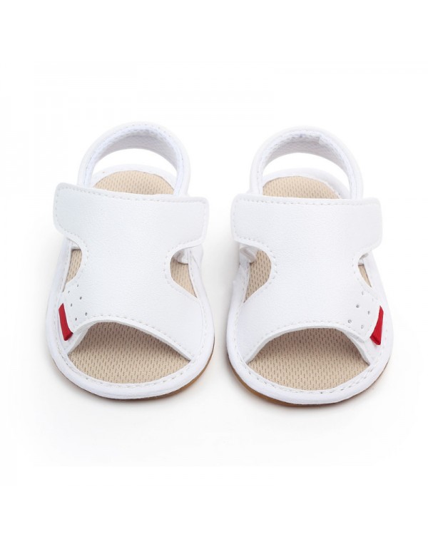 Summer baby shoes 0-1 year old casual baby male sandals soft soled Velcro non slip breathable walking shoes wholesale 