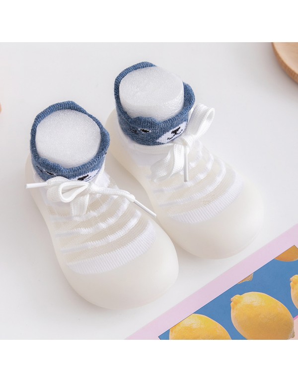 Summer children's shoes and socks toddler shoes floor socks infant shoes mesh breathable baby socks shoes baby socks 