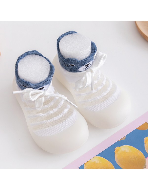 Summer children's shoes and socks toddler shoes floor socks infant shoes mesh breathable baby socks shoes baby socks 