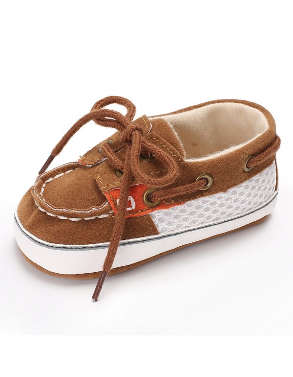 Baby shoes spring and autumn foreign trade 0-1-year-old boys' and girls' shoes soft soled casual walking shoes 