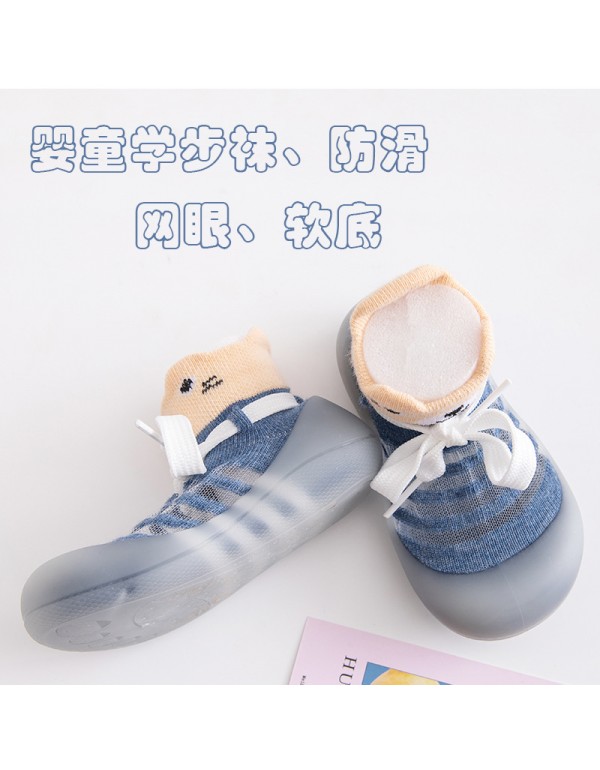 Summer children's shoes and socks toddler shoes floor socks infant shoes mesh breathable baby socks shoes baby socks 