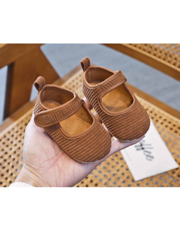 New baby shoes corduroy spring and autumn baby soft soled shoes leisure toddlers 
