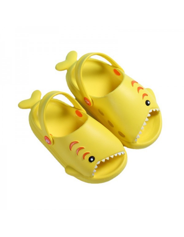 Heli shark new fashion little shark cool children's shoes flat bottom leisure daily wear male and female baby beach sandals 