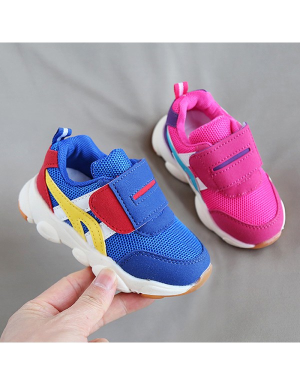 Baby functional shoes 2022 spring new children's sports shoes breathable men's and women's tennis shoes kindergarten shoes toddler shoes