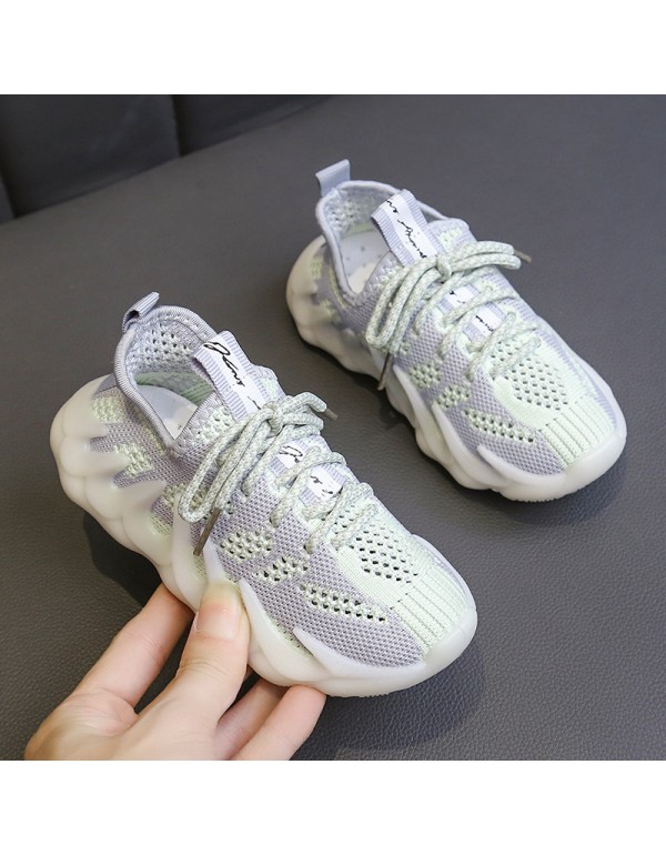 One piece of boys' shoes issued on behalf of 2022 new children's Coconut shoes breathable mesh small, medium and large children's sneakers