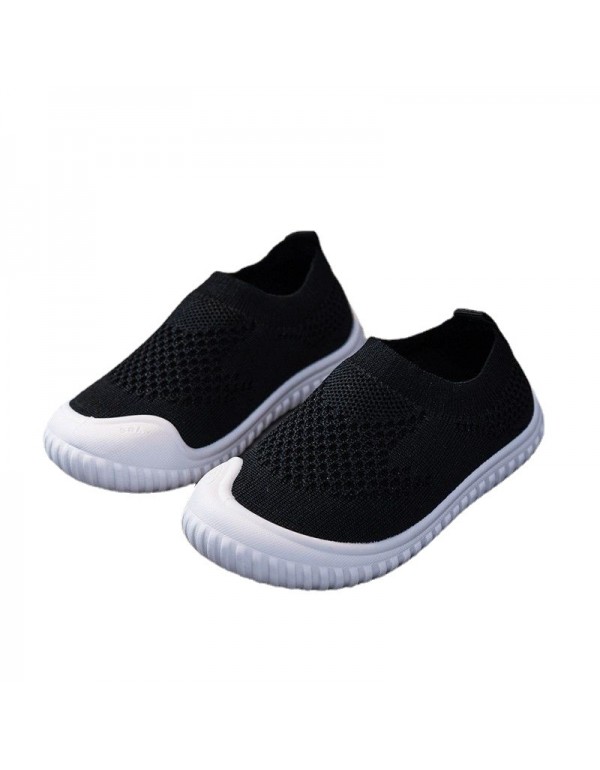 Kindergarten indoor shoes children's girls' boys' baby soft sole single shoes 2021 spring and autumn new one foot sports shoes