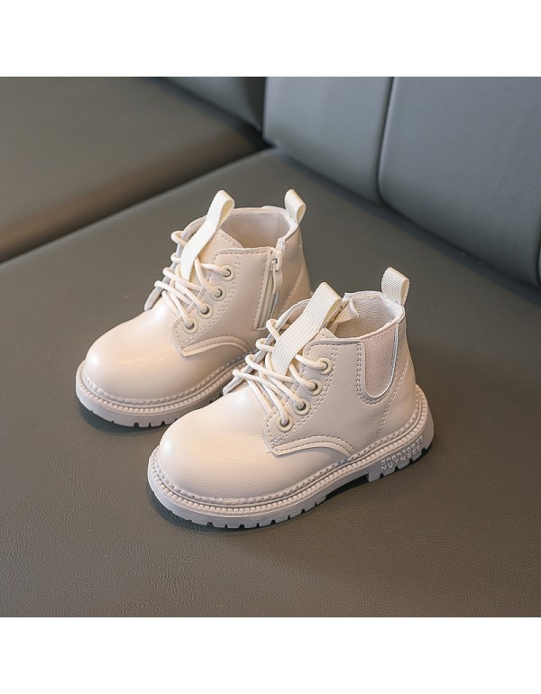 Cotton shoes children's Martin boots Plush 2021 autumn and winter new boys' thickened warm snow boots girls' short boots