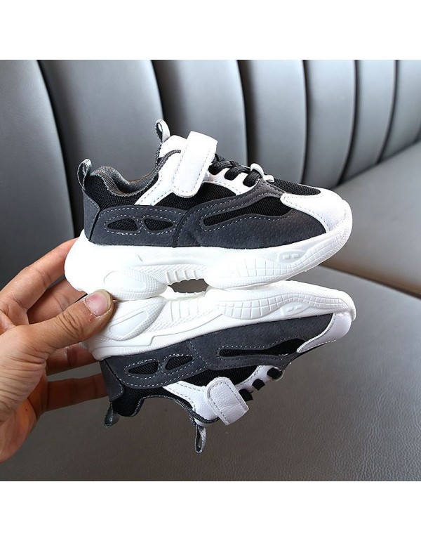 Panda shoes children's sports shoes autumn breathable mesh face boys' father shoes girls' baby shoes