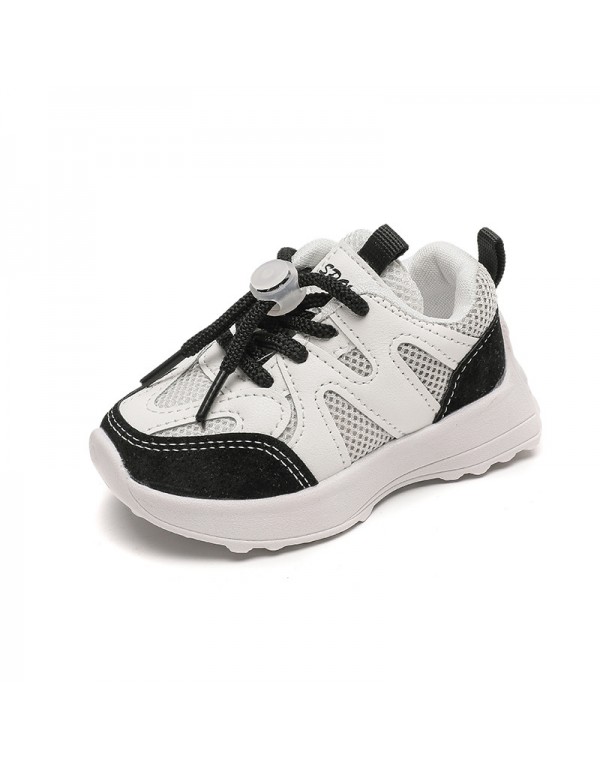 A new generation of 2022 spring and autumn children's sports shoes, boys' handsome and super cool, fried Street breathable mesh girls' shoes