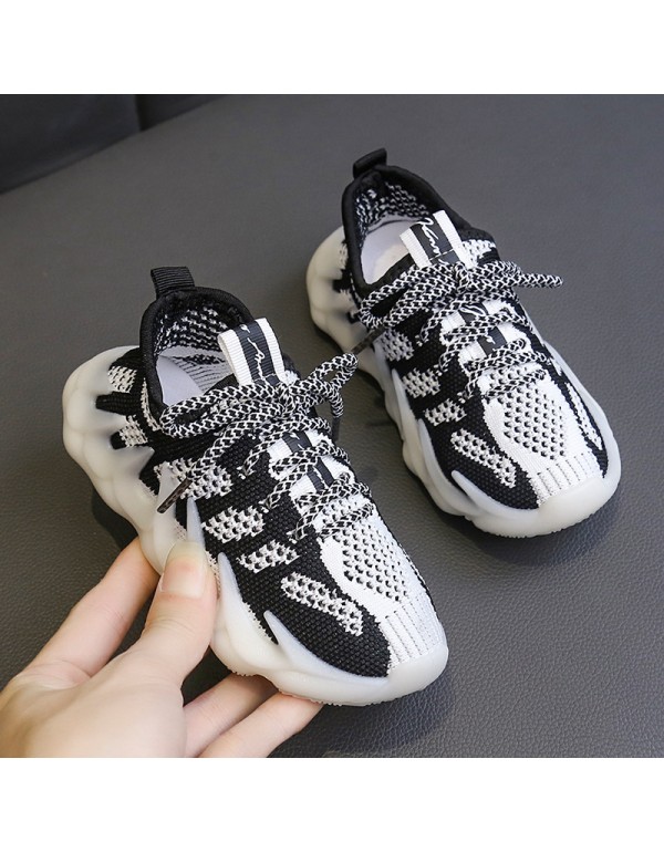 One piece of boys' shoes issued on behalf of 2022 new children's Coconut shoes breathable mesh small, medium and large children's sneakers