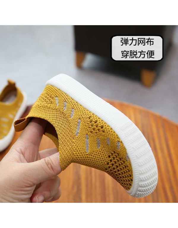 Girls' mesh shoes summer spring summer children's mesh sports shoes boys' breathable shoes children's soft bottom kindergarten