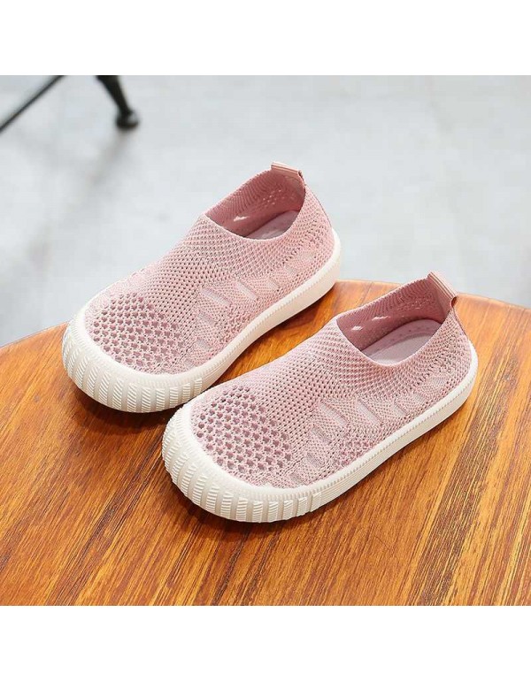 Girls' mesh shoes summer spring summer children's mesh sports shoes boys' breathable shoes children's soft bottom kindergarten