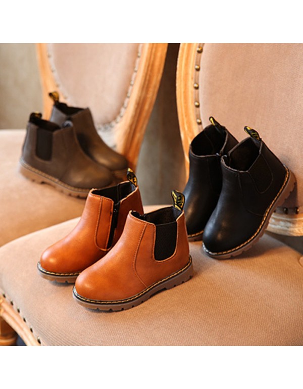 2021 autumn and winter new children's Martin boots...