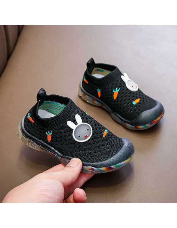 Girls' mesh shoes summer spring summer children's mesh sports shoes boys' breathable shoes children's soft bottom kindergarten