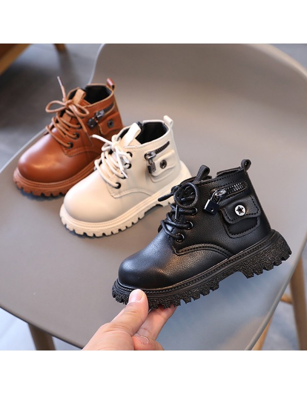 Autumn new Korean children's Boots Men's and women...