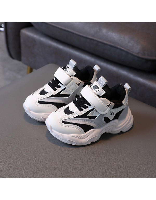 Children's shoes 2021 spring and autumn new sports shoes 1-6 years old boys and girls' shoes fashion travel shoes versatile single shoes
