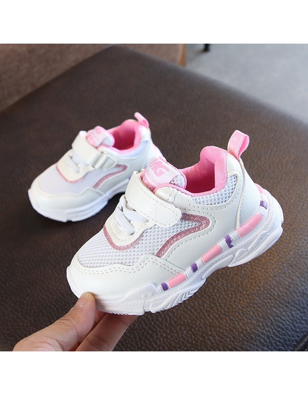 2021 autumn children's sports shoes girls' new running shoes boys' tennis shoes middle children's sports shoes
