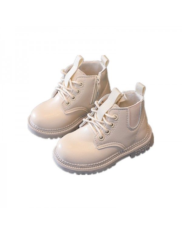 Cotton shoes children's Martin boots Plush 2021 autumn and winter new boys' thickened warm snow boots girls' short boots