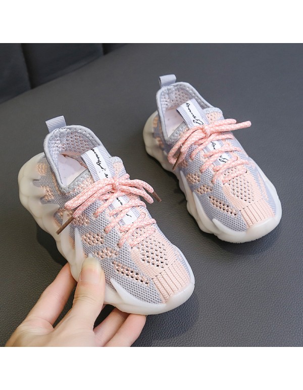 One piece of boys' shoes issued on behalf of 2022 new children's Coconut shoes breathable mesh small, medium and large children's sneakers