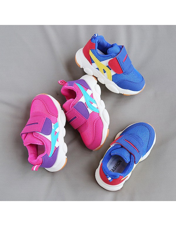 Baby functional shoes 2022 spring new children's sports shoes breathable men's and women's tennis shoes kindergarten shoes toddler shoes
